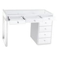 thumbnail image 4 of Impressions Vanity Mini SlayStation Kylie 1.0 Vanity Table with Mirror Bundle (White Mirrored), 4 of 5
