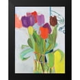 thumbnail image 2 of Singerman, Jessica 19x24 Black Modern Framed Museum Art Print Titled - Tulips and Two Cars, 2 of 5