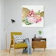 thumbnail image 2 of Wynwood Studio Canvas Blooming Spring Fruits Fashion and Glam Perfumes Wall Art Canvas Print Pink 30x30, 2 of 3