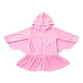 thumbnail image 6 of WhouRiu Girls Knit Cover Up Dress Fashion Graphic Long Sleeve Hooded Zip Up Dresses With Pockets Kids Comfortable Cute Casual Wear,6-7 Years, 6 of 7