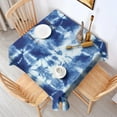 thumbnail image 2 of Colorful Tie Dye Pattern Square Tablecloth,Waterproof Square Table Cover,Wipeable Spillproof Washable Table Cover for Home Kitchen Party Decor 42"X42"(107x107cm), 2 of 6