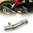 thumbnail image 4 of Motorcycle Exhaust Muffler Modified Mid Link Pipe Slip On For Yamaha YZF R6 2006-2016 1998-2005 2006-2018, 4 of 4