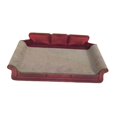 thumbnail image 4 of Rascador para gatos, sofá cama, tablero rascador para gatos, juguete para sofá, papel corrugado, para el hogar Rojo, 4 of 9