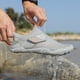 thumbnail image 5 of Zapatos Acuaticos Aquashoes Aqua Shoes Transpirable Buceo Sneaker Vadeo para Senderismo (38) Gris Claro Gris Likrtyny Tenis De Mujer Tenis De Hombre, 5 of 6