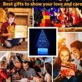 thumbnail image 5 of Lámpara de mesa 3D de la serie del árbol de Navidad, luz de noche teledirigida del tacto colorido del regalo creativo del LED, 5 of 5