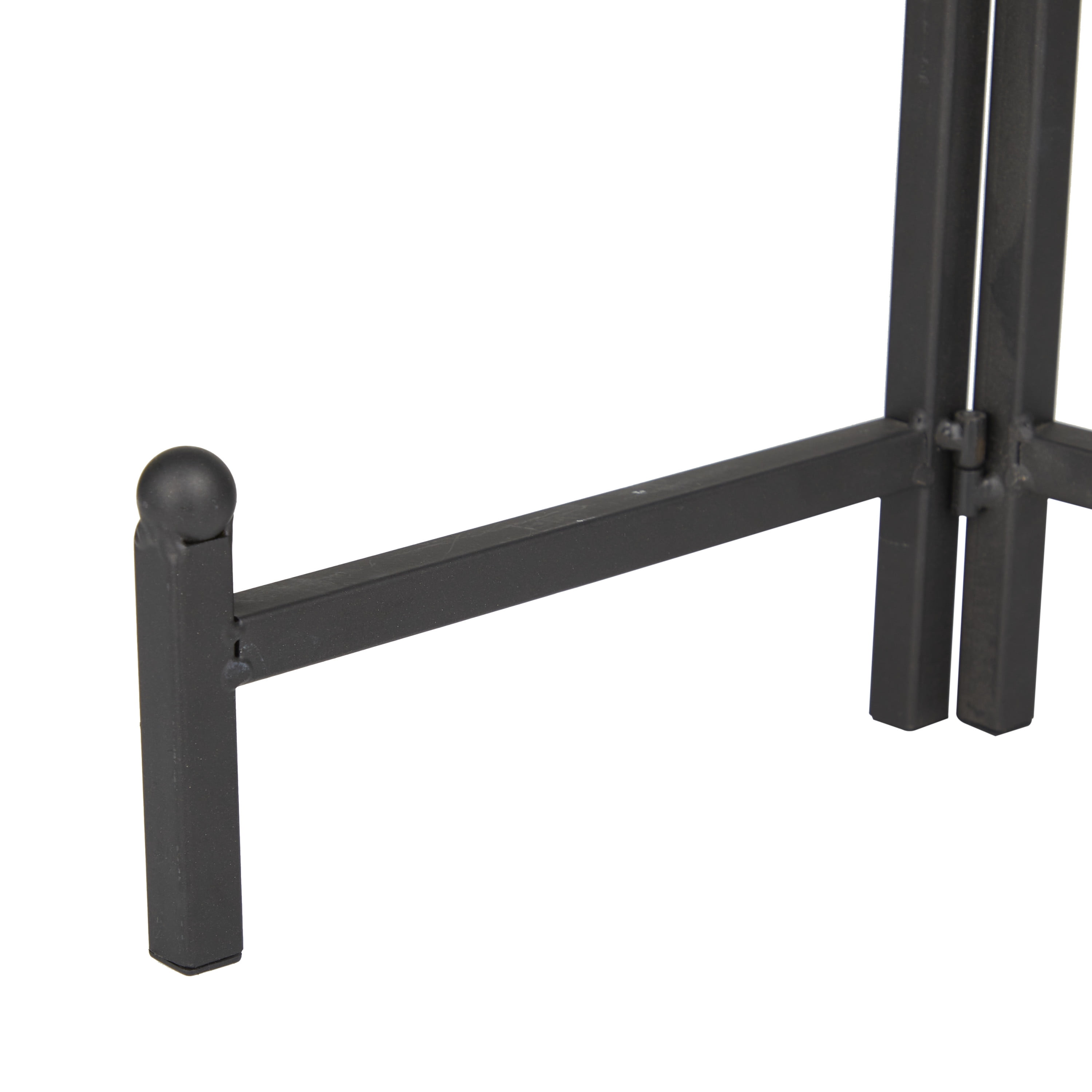 Pair Of Black Metal Easel Display Stand Holder 11.75”H 12.5”W