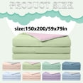 thumbnail image 4 of Soft Lightweight Quilt Breathable Reversible Bed Comforter for Hot Sleepers Machine Washable Bedding for All Year Use Bedding Set,Bed Sheet Set Duvet Cover Set Pillowcase Set Bedding Collection, 4 of 6
