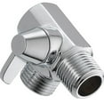 thumbnail image 2 of 3-Way Brass Chrome Diverter T Shape Adapter Valve for Shower Head Mounted, 2 of 10