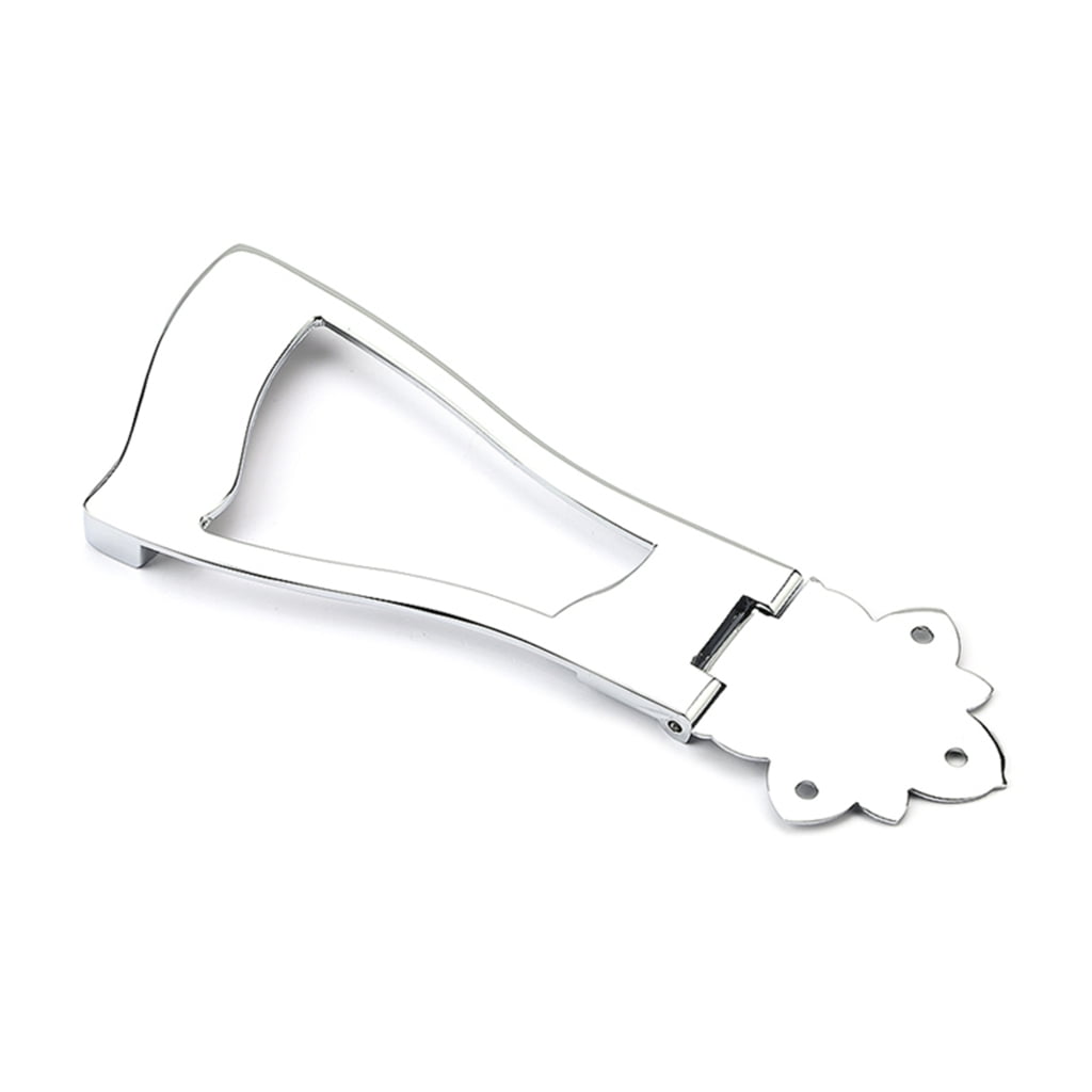 Yokua 6 String Electric Guitar Tailpiece Jazz Trapeze Tailpiece Bridge Replacement