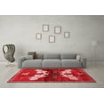thumbnail image 3 of Ahgly Company Indoor Rectangle Animal Red Traditional Area Rugs, 2' x 3', 3 of 4