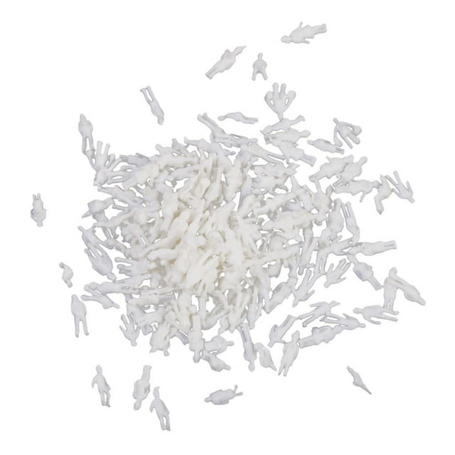 Esquirla 200 Pieces People Ornament Craft Tags DIY Craft 1:300