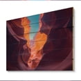 thumbnail image 2 of Designart "Upper Canyon Wonders I" Canyon & Desert Print on Natural Pine Wood, 2 of 5