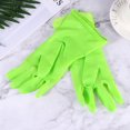 thumbnail image 2 of Monyance Waterproof Gloves 3 Pairs Thin Style Rubber Household Dishwashing Gloves Anti-slip Kitchen Cleaning Gloves Waterproof Gloves for Home Use Size L (Random color)(12.2X5.51X0.39Inches), 2 of 10