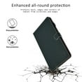 thumbnail image 3 of Allytech Galaxy Tab A8 10.5" Case X200, Premium PU Leather Flip Folio Smart Cover Auto Sleep Wake Full Protection Kickstand Shockproof Case Cover for Samsung Galaxy Tab A8 10.5" X200 X205 - Green, 3 of 6