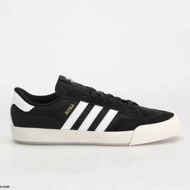 Ad-id-as Nora Men's Skate Shoe Black Athletic Sneaker Suede Trainers Footwear #777