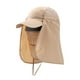 thumbnail image 1 of Sombrero ajustable para el sol Minnieouse color beige para pescar y playa, 1 of 6