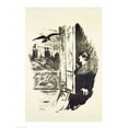 thumbnail image 2 of Illustration for 'The Raven', by Edgar Allen Poe, 1875 Poster Print by Edouard Manet (18 x 24), 2 of 4
