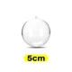 thumbnail image 3 of Bolas de adornos navideños rellenables de plástico transparente para manualidades, bolas huecas para bodas, fiestas, árboles de Navidad, regalos colgantes, decoración, 3 of 5