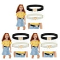 thumbnail image 3 of QualitChoice 2pcs Alloy Adjustable Elastic Waist Belt For Girls Exquisite Craft And Durable Adjustable Belt 3Set, 3 of 6