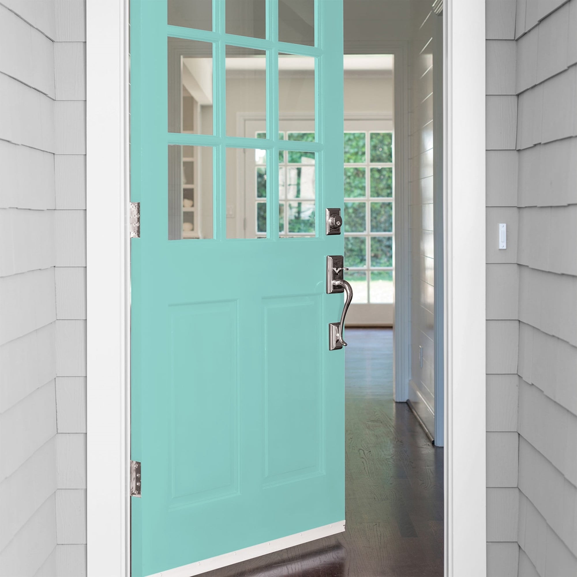 Glidden High Endurance Plus Tropical Holiday Semi Gloss Exterior Paint and Primer, 1 Quart