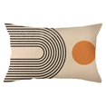thumbnail image 1 of CNKOO Cushion Slipcase Soft Touch Wide Application Flax Decorative Geometry Sofa Pillow Cover Home Supplies, 1 of 12