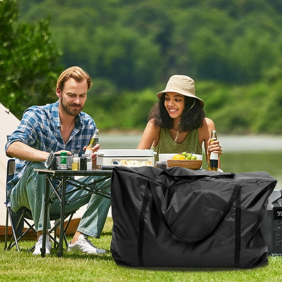 Beaupretty Portable Wheelchair Storage Cover Black 600d Oxford Cloth Waterproof Dustproof For Travel 1Set