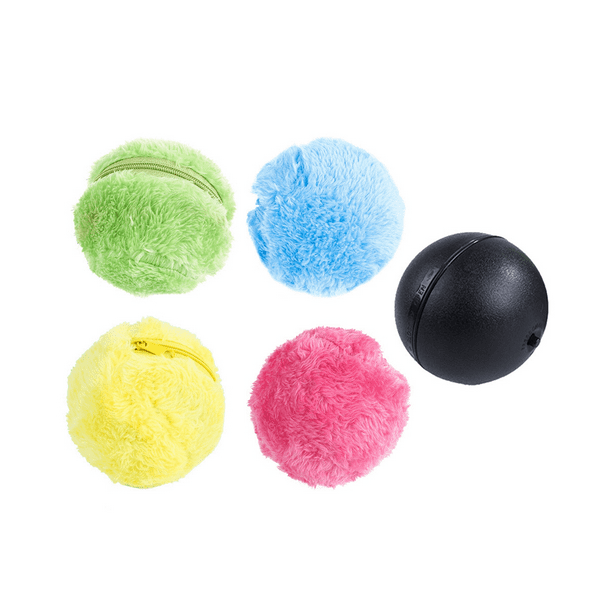 Qtmnekly Rolling Ball,Automatic Roller Ball Rolling Ball Pet