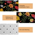 thumbnail image 5 of 4 Pcs Christmas Star Shower Curtain Sets with Rugs for Bathroom Decor,Sky Night Bathroom Shower Curtain Sets,Twinkle Bathroom Sets with Shower Curtain and Rugs, 5 of 7