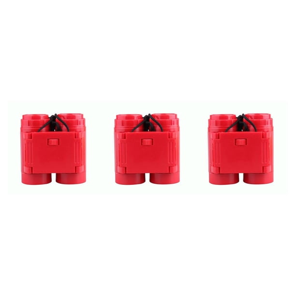 Sonducket telescopio chico niños binocular 2.5x aumento binoculares juguete ver concierto juego niños al aire libre jardín de infantes rojo Type1 NO1 Sonducket CBP050958
