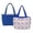 Cute Cat Print-A, variant on Pzuqiu Floral Butterfly Print Large Capacity Quilted Tote Bag Women Soft Lightweight Work Tote Bag for Travel Daily Casual Puffer Shoulder Handbag for Everyday Use