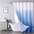 thumbnail image 5 of CSCHome Waterproof Fabric Shower Curtain,Bathroom Shower Curtain,Machine Washable,71X71inch,Hole-Free Partition Shower Curtain, 5 of 8