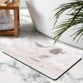thumbnail image 5 of 20x32 inch Soft & Luxurious Bath Rug Runner – Marble Bath Mat in Modern Design, Non-Slip Microfiber Bathroom Rug, Perfect for Tub & Shower, Machine-Washable, 5 of 5