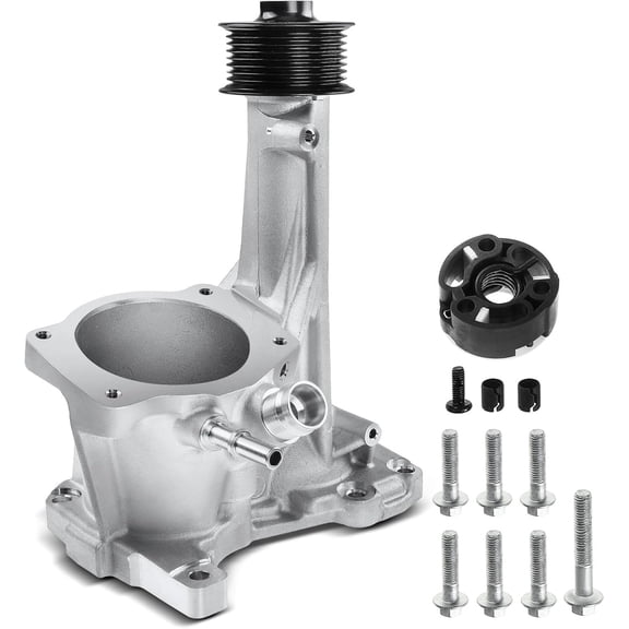 A-Premium Supercharger Snout   Bottom Cover Head Rebuild Kit Compatible with Land Rover LR4 2014-2016, Range Rover 2014-2017, Range Rover Sport 2014-2015, Jaguar F-Type XE XF XJ, V6 3.0L Supercharged