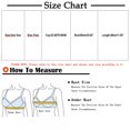 thumbnail image 3 of Utoimkio Bras for Women Fashion Woman's Lace Beauty Back Solid Strap Wrap Hollow Out Bra Underwear, 3 of 3