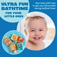 thumbnail image 2 of Joyfy 12 Pcs Baby Bath Toys, Soft Cloth Books for Baby Multi-Age, Infant Early Education First Toys for Toddlers Kids Birthday Gifts, 2 of 8