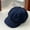 Dark blue, variant on Vintage Women Denim Beret Octagonal Hats Classic Washed Cotton Newsboy Caps Beret Hat Flat Brim Female Spring Painter Berets Cap
