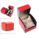 thumbnail image 1 of Caja de reloj negra Salvador Organizador Joyero Cuero Rojo, 1 of 9