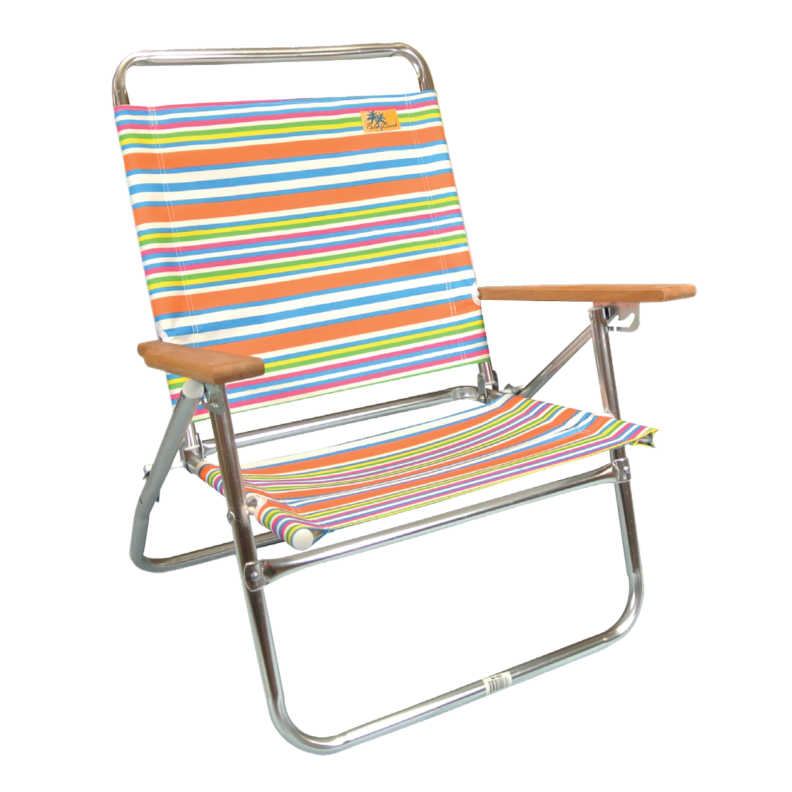 Palm Beach 3 Position High Seat Sand Beach Chair Stripes Walmart Com Walmart Com