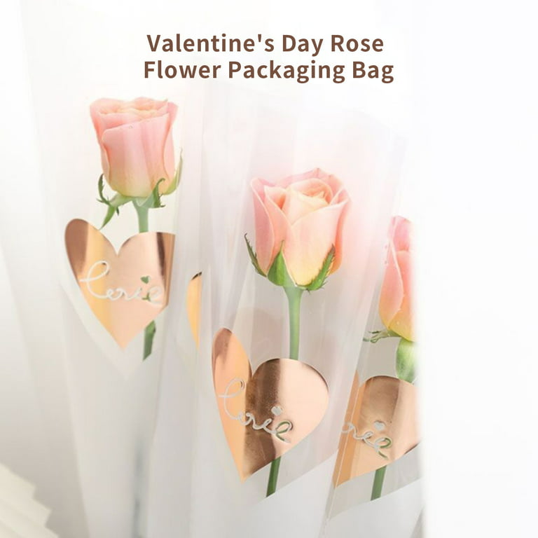 Mermaid Single Flower Packaging Bags on Valentine's Day, 1.6 × 4.9 × 1 –  BBJ WRAPS