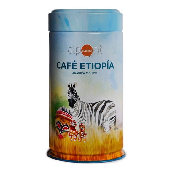 Alpont Gourmet Café Etiopía Molido Lata 250 G