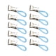 thumbnail image 5 of 10 pinzas para toallas colgantes, perchas de metal multifuncionales para cocina y baño. azul, 5 of 9
