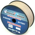 thumbnail image 2 of American Terminal PROS8G50 50' 8 Gauge PRO PA DJ Car Home Marine Audio Speaker Wire Cable Spool, 2 of 10