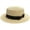 Beige, variant on PIKADINGNIS Women Bowknot Straw Hat Summer Fedoras Boater Sun Hat