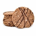 thumbnail image 1 of Macrofibra Integral Galleta Oblea Avena Amaranto Chocolate Semiamargo - Reducido en Azucar, Vegano, Sin Gluten, Sin Lactosa, Macrobiotico e Integral, Alto en Fibra 5 Botes c/12 Pzas., 1 of 7
