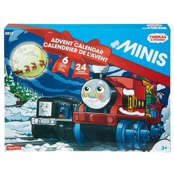 Thomas Friends Minis 17 Holiday Themed Advent Calendar Walmart Com