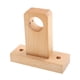 thumbnail image 1 of Extremo de barra para cortina de baño, soporte de madera para barra, accesorio para cortina de ducha para el hogar, 1 of 6