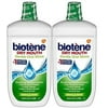 Biotene Dry Mouth Gentle Oral Rinse, Mild Mint, 33.8 fl oz (Pack of 2)