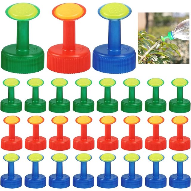 Boquillas de riego con boquilla para botella BEMS-24pcs (roja, verde, azul), mini