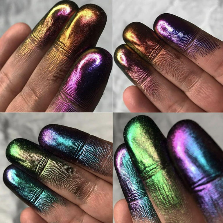 1g/pcs Intense Chrome Chameleon Color Shift Mica Powder Pigment For Resin  /hypershift Pigment For Car Paint/watercolor/slime - Nail Glitter -  AliExpress