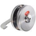 thumbnail image 1 of Miangastore Occupied Door Handle Lock Stainless Steel 1Pcs 3.5X2.4X0.2In, 1 of 9